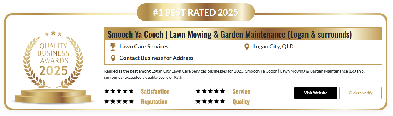 Quality Business Awards 2025 recognition for Smooch Ya Cooch